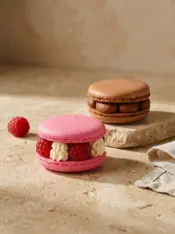 Gourmet-Natürliche Macarons