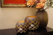 Cut Work Hurricane Lantern