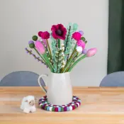 Decorative Felt Flowers