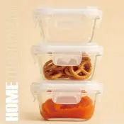 High Borosilicate Glass Food Storage Box