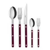 Bistrot Pearly Aubergine Cutlery Set