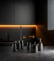 DEEP Black Soap Dispenser