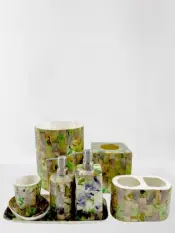 Capiz Bathroom Accessories