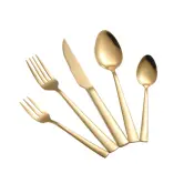 Porto Gold Shiny 18/0 Cutlery