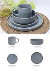 Reactive Glaze Stoneware Dinnerware