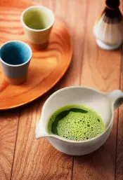 Matcha Server and Cups