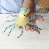 Glow in the Dark Octopus Squishy Toy