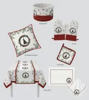 Christmas Kitchen and Home Linen Collection
