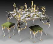 Medioeval Luxury Chess Set