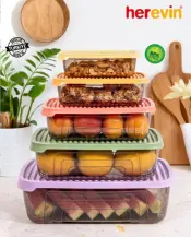 5-Piece Plastic Storage Set