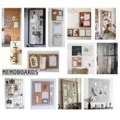 Memo Board Wood Natural