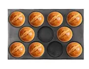 Silicone Burger Bun Baking Molds