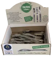 Snacking Set 3 Nestable Cutlery