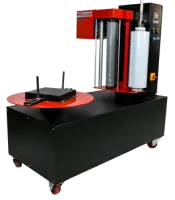 Stretch-Wrapping-Maschine mit Vorstreck-Einheit