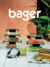 Bager Plastic Food Storage Containers
