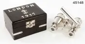 Brass Binocular Wooden Box