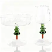 Hand-Made Glass Martini Glass