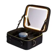 Makeup Bag with Light Up Mirror