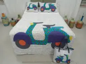 Scooter Patchwork Quilt