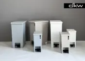Slim Plastic Pedal Bin
