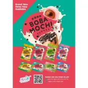 Boba-aromatisierter Mochi-Dessert