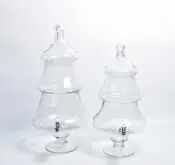 Glass Dispenser with Lid