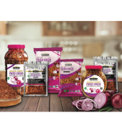 Cebolas fritas para food service e varejo