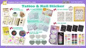 Tattoo and Nail Stickers