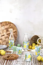 Decover Zagara Decorated Glassware Collection
