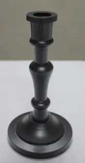Metal and Glass Candle Holder
