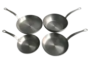 BeSteel Carbon Steel Pans and Wok
