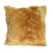Cuscino in Pelliccia di Alpaca Baby Premium