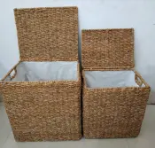 天然の織りで作られたホグラ製かご