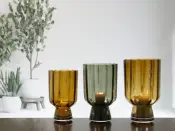 Glass Vases and Candleholders