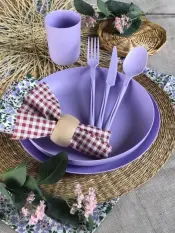 Mojito Plates and Cutlery Set