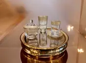 أكواب زجاجية مزخرفة يدويًا Glamour