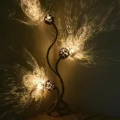 Coconut Shell Floor Lamp