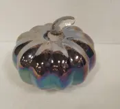 Glass Pumpkin Decoration