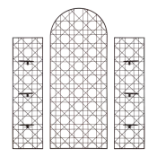 Alliyah Trellis Metal