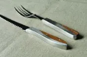Steak Knife and Fork Set