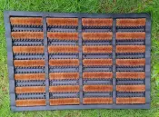 Butler Wire Brush Rubber Mats