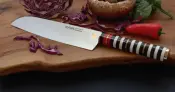 CUREL Handmade Santoku Knife