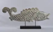 Garuda Bali Wooden Fish Statuette
