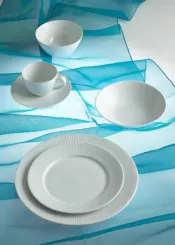 Flute Embossed Dinnerware
