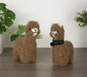 Felting Technique Decorative Alpaca Doll