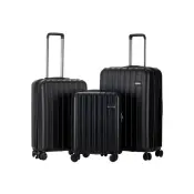 LINE ABS 3-Piece Trolley Luggage Set