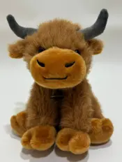 Highland Cow with Bell