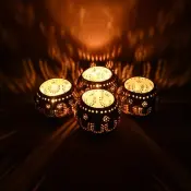 Coconut Shell Tea Lights