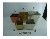 Aluminium Sheet Planter