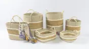 Handmade Jute Baskets